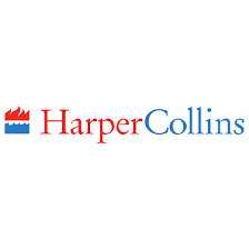 Blue and Red HarperCollins logo on a white background