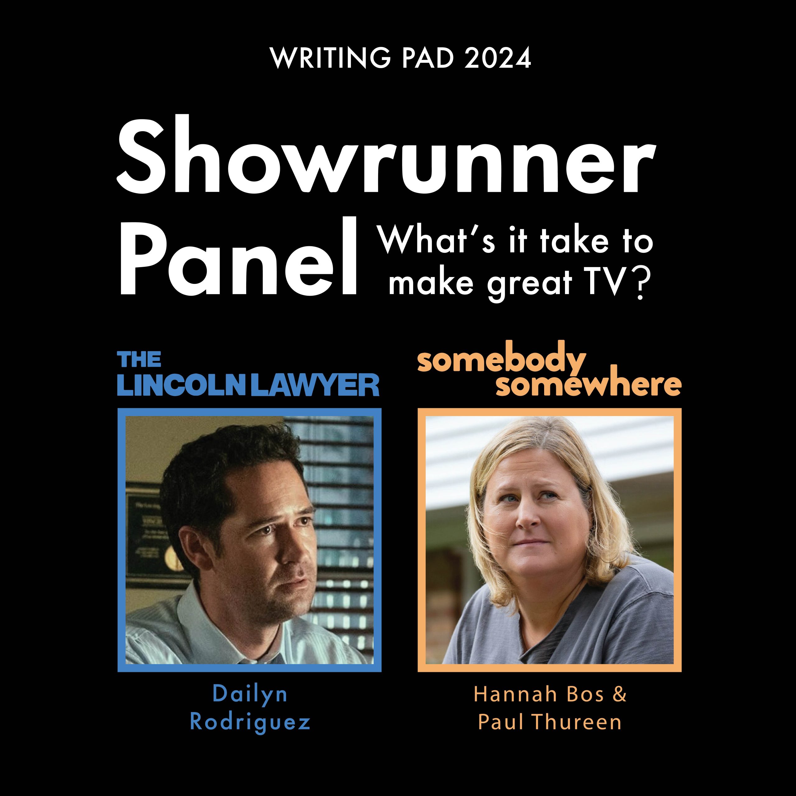 showrunner Panel Website 2024