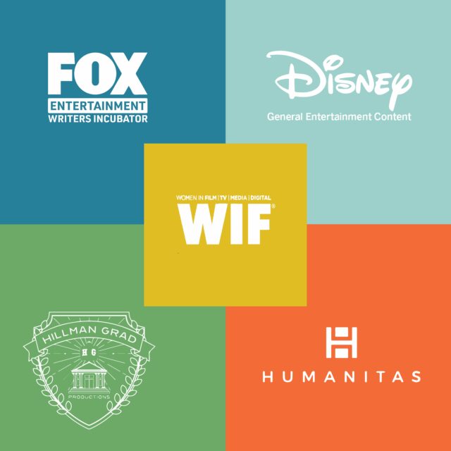 Disney, Fox, Humanitas, Hillman Grad, Women In Film logos